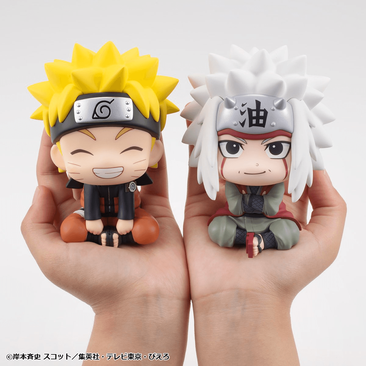 (Pre-Order) Lookup NARUTO Shippuden Naruto Uzumaki Smile ver. & Jiraiya set [with gift]