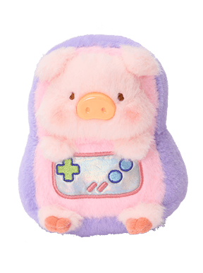 TNTSPACE × LuLu the Piggy Come Play series Plush Pendant