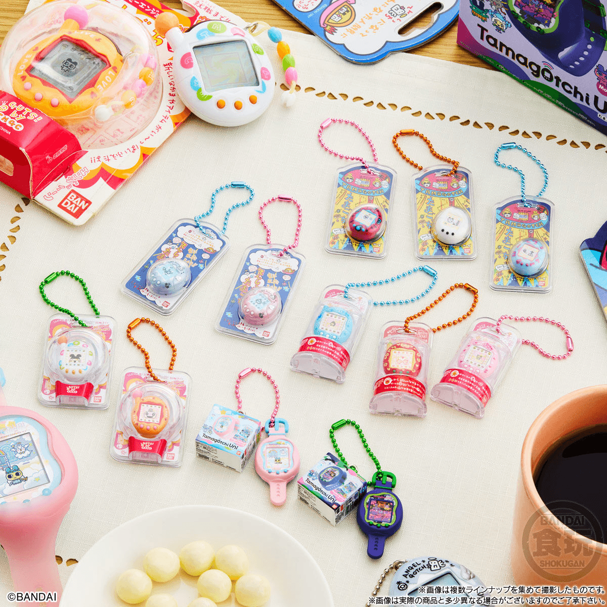 Tamagotchi Shokugan Box Collection Wave 4 Blind Box, Bandai Shokugan Box Collection