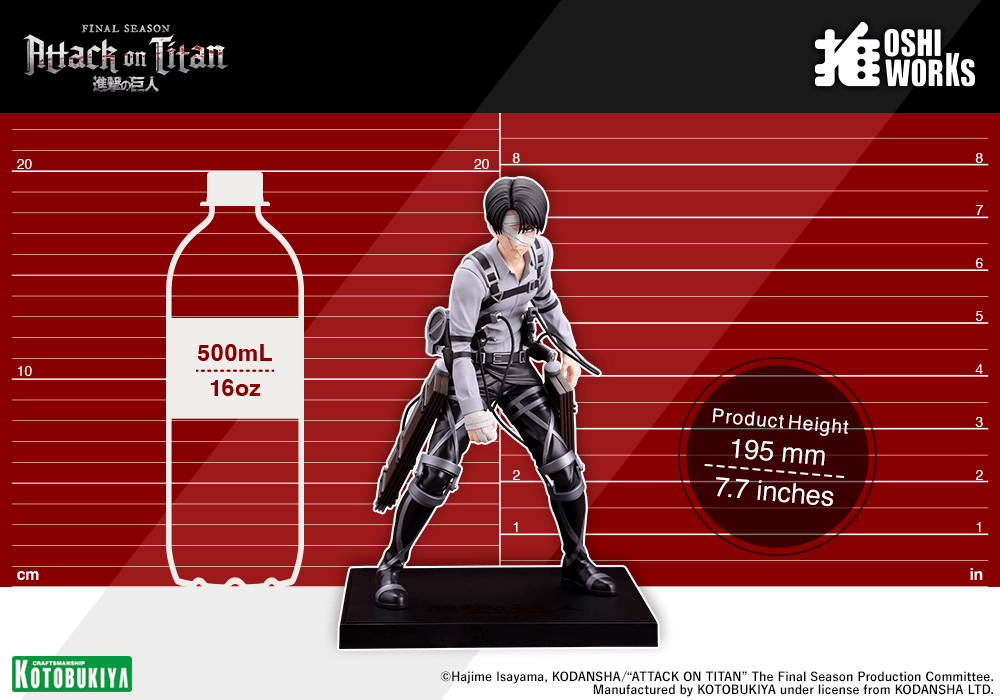 (Pre-Order) Levi Ackerman The Final Season ver. OSHI WORKS