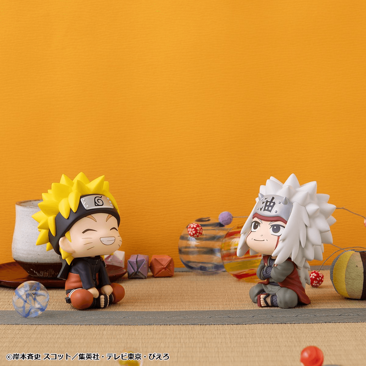 (Pre-Order) Lookup NARUTO Shippuden Naruto Uzumaki Smile ver. & Jiraiya set [with gift]