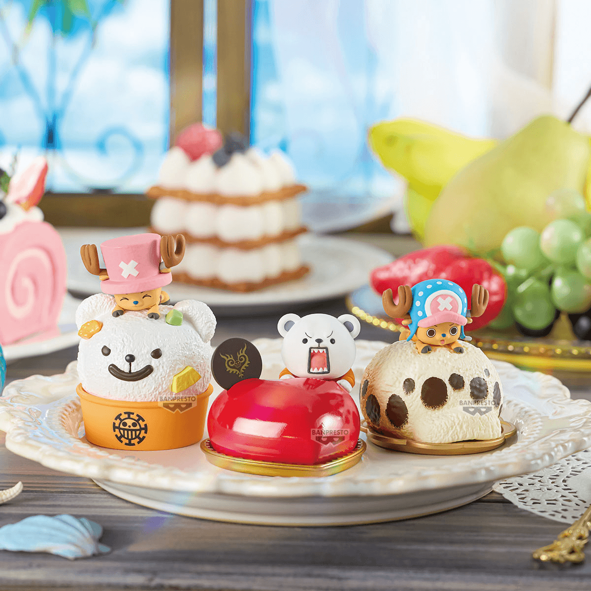 ONE PIECE Paldolce collection CHOPPER, BEPO & HEART PIRATES(A:TONY TONY CHOPPER)