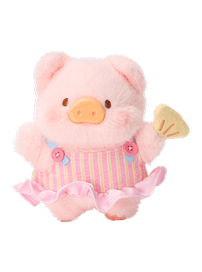 TNTSPACE × LuLu the Piggy Come Play series Plush Pendant