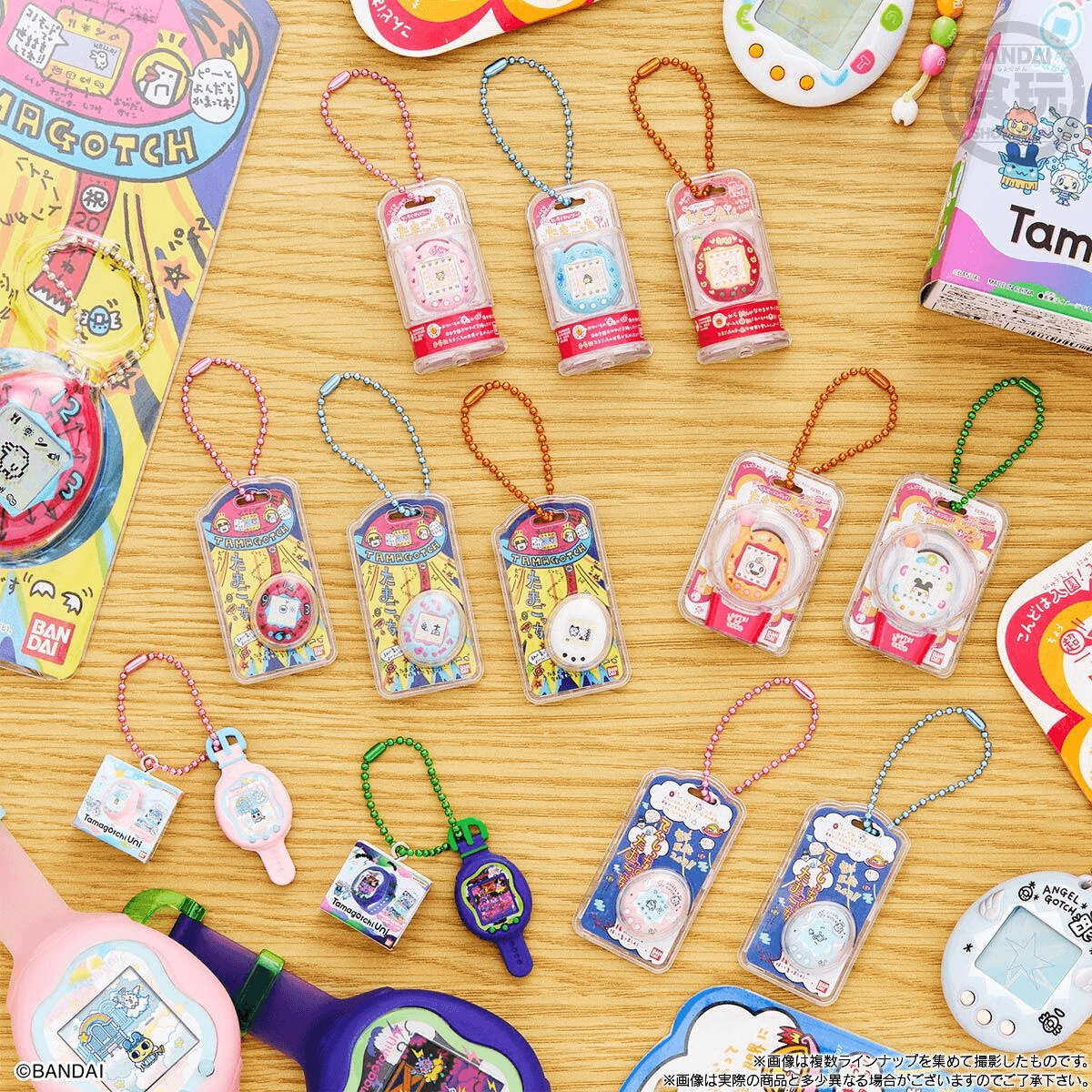 Tamagotchi Shokugan Box Collection Wave 4 Blind Box, Bandai Shokugan Box Collection