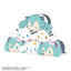 Hatsune Miku×Cinnamoroll Pote Koro Mascot 2