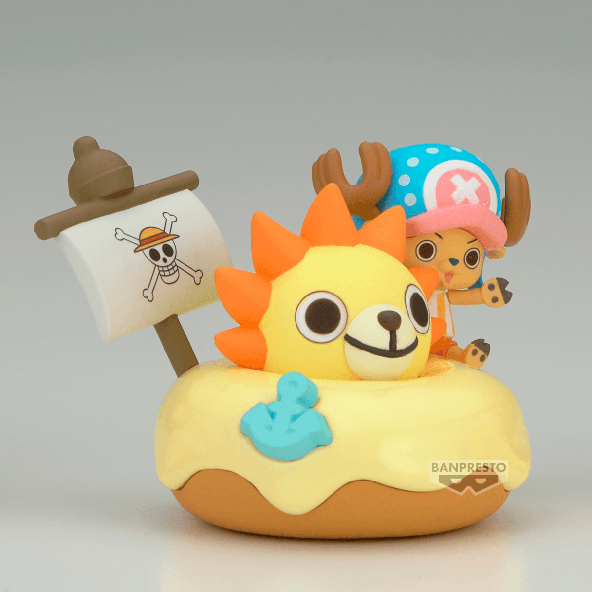 ONE PIECE Paldolce collection CHOPPER, BEPO & PIRATE SHIP(B:TONY TONY CHOPPER)