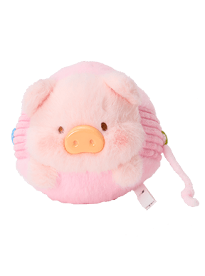 TNTSPACE × LuLu the Piggy Come Play series Plush Pendant