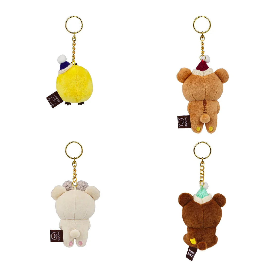 Rilakkuma San-X Original Holiday Series Keychain
