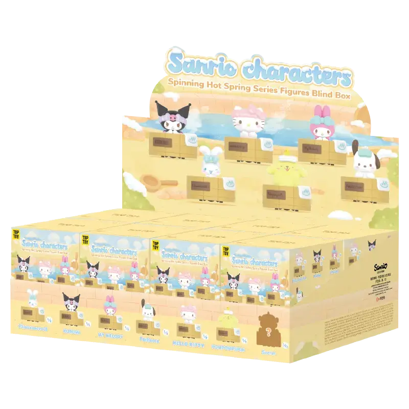 Sanrio Family Rotary Hot Spring Figure Blind Box