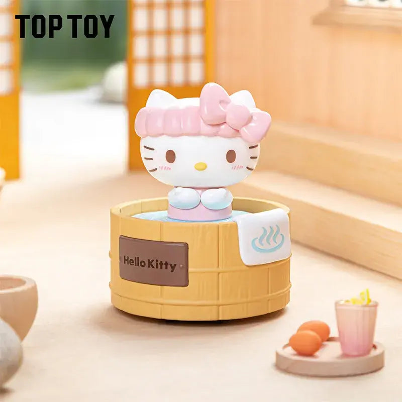 Sanrio Family Rotary Hot Spring Figure Blind Box