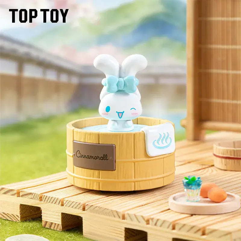 Sanrio Family Rotary Hot Spring Figure Blind Box