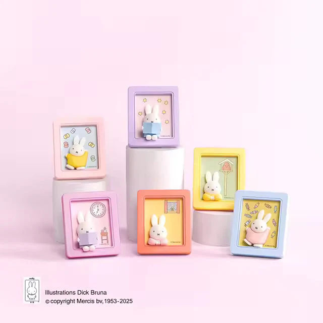 Miffy Photo Frame Fridge Magnet Stand Blind Box