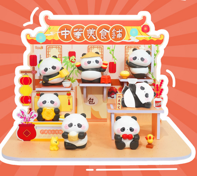 Chinese Cuisine Shop Panda Blind Box