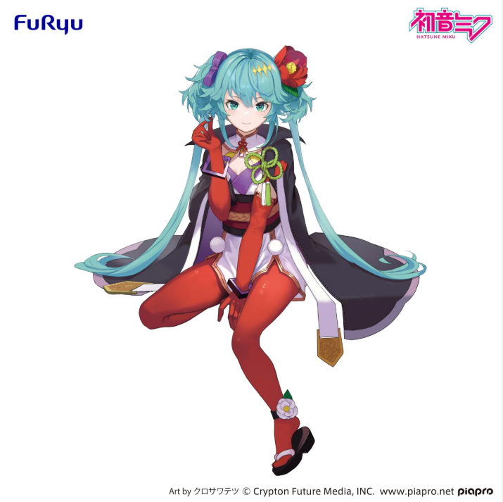 Hatsune Miku Noodle Stopper Figure -Flower Fairy Camellia-