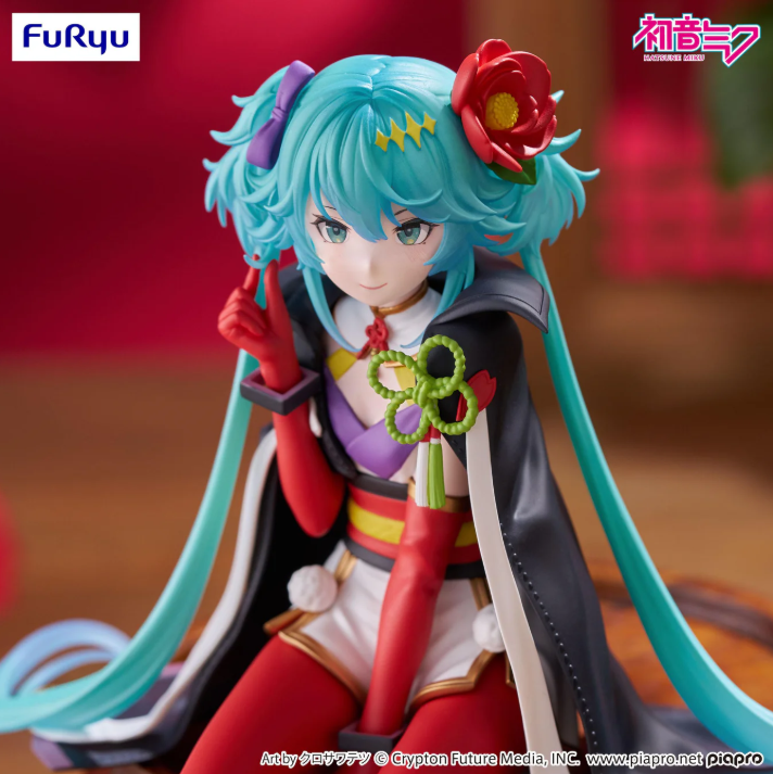 Hatsune Miku Noodle Stopper Figure -Flower Fairy Camellia-