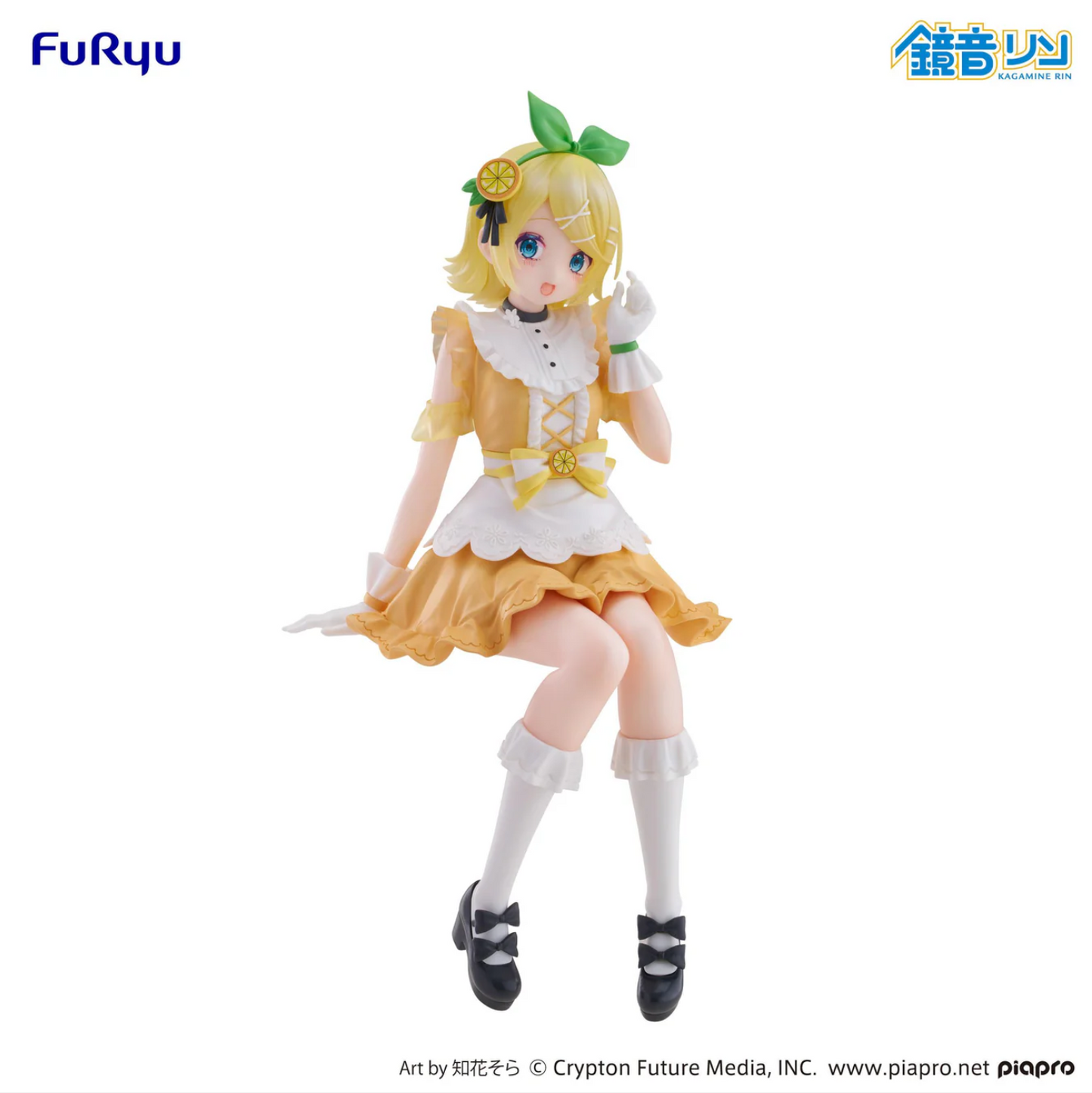 Kagamine Rin Noodle Stopper Figure -Kagamine Rin Citrus ver.-