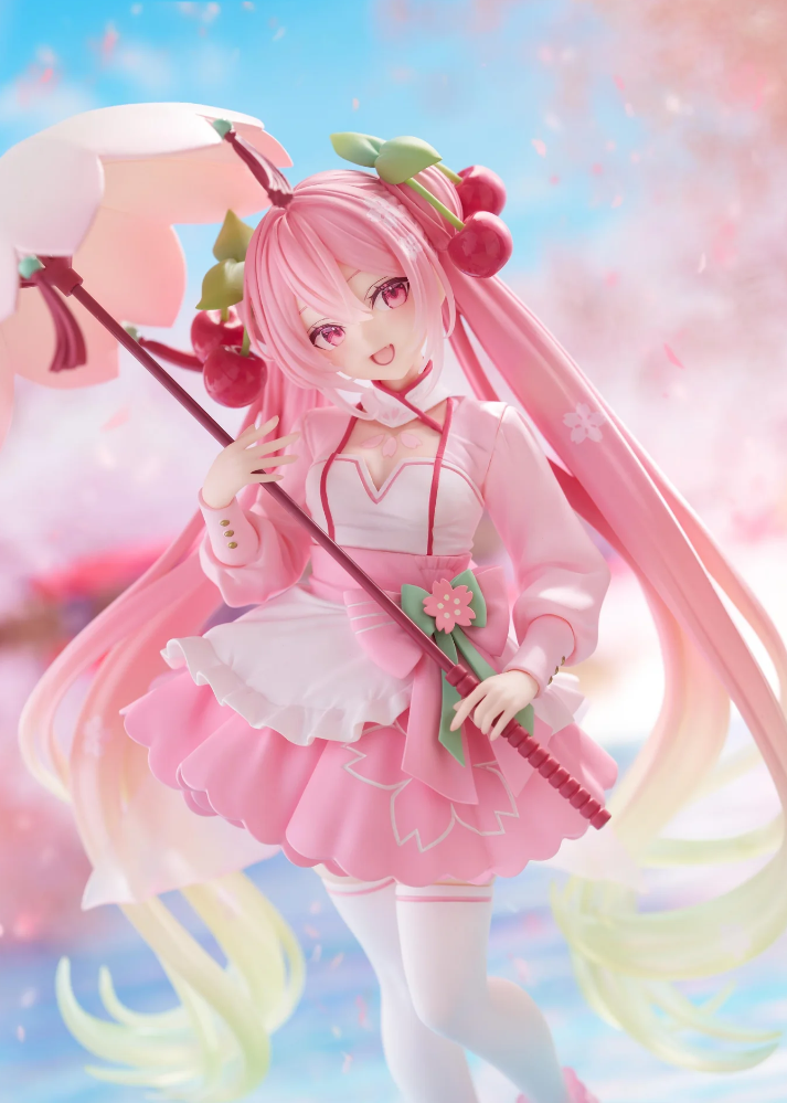 Sakura Miku AMP+ Figure (Sakura Dress Ver.)