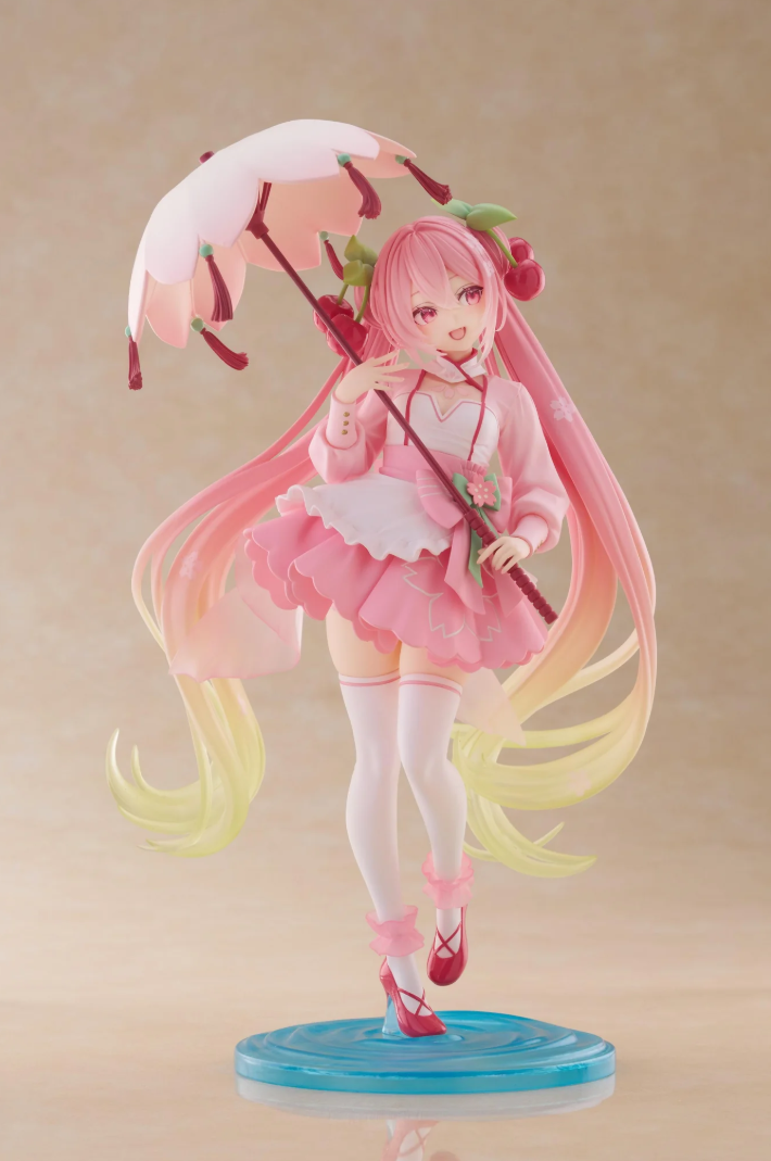 Sakura Miku AMP+ Figure (Sakura Dress Ver.)