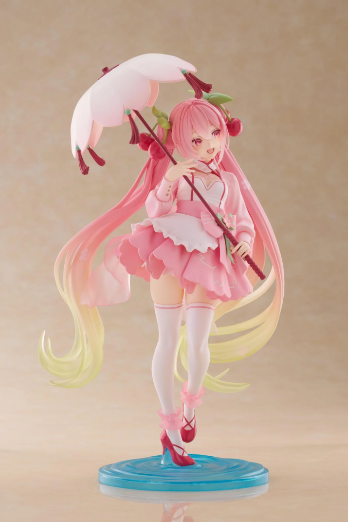 Sakura Miku AMP+ Figure (Sakura Dress Ver.)