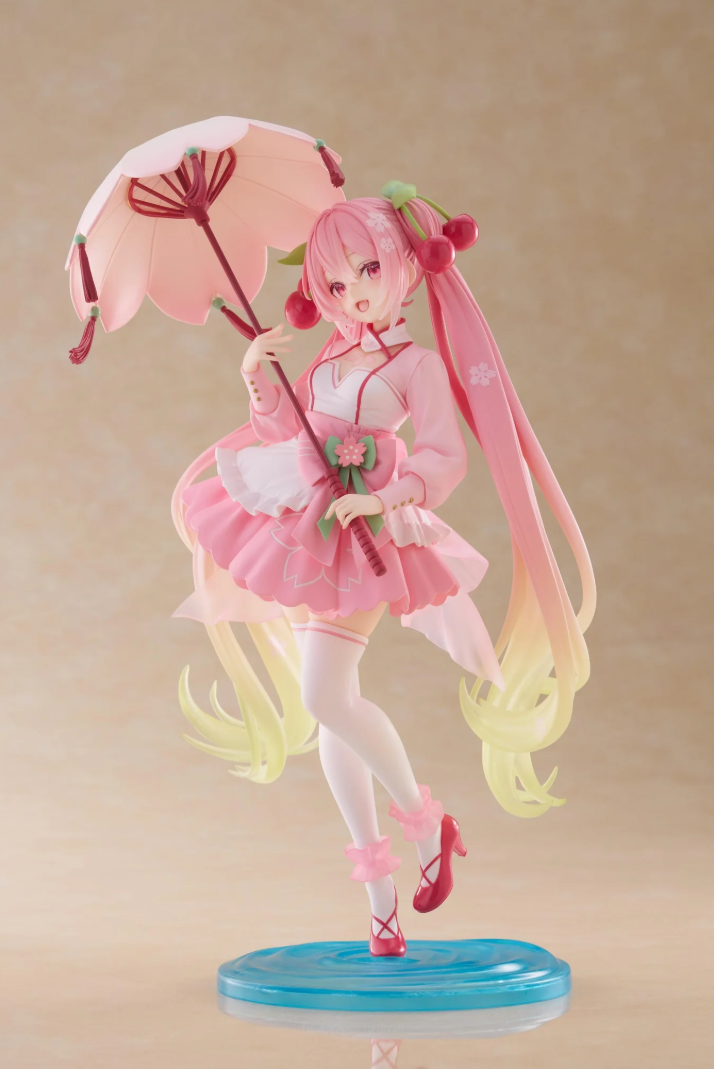 Sakura Miku AMP+ Figure (Sakura Dress Ver.)