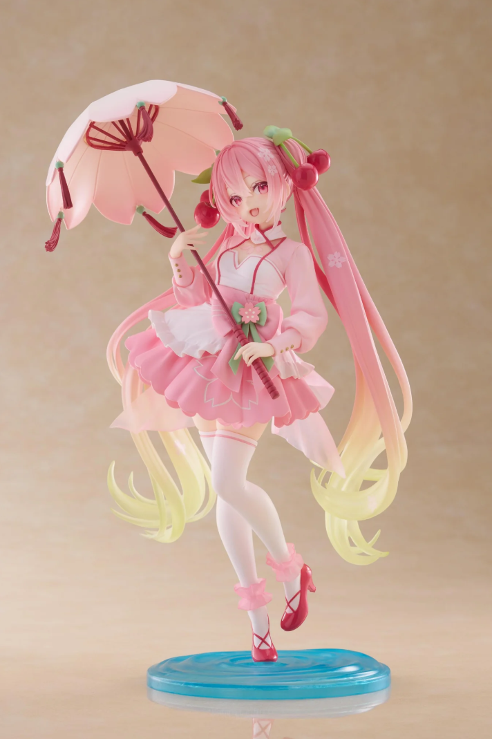 Sakura Miku AMP+ Figure (Sakura Dress Ver.)