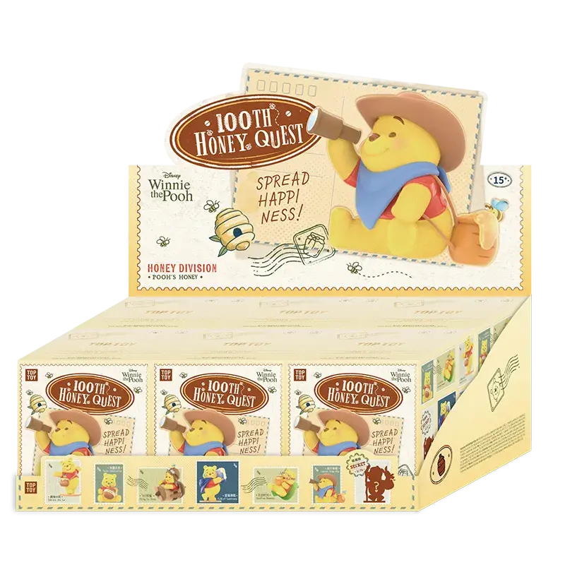 Disney Winnie the Pooh 100th Honey Quest Series Figure Blind Box