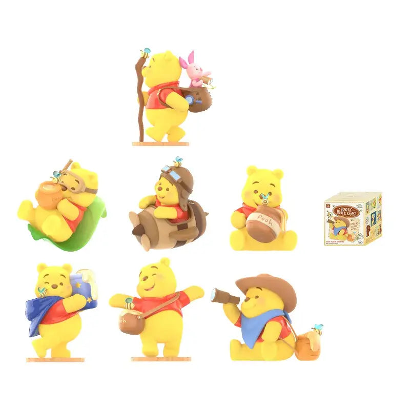 Disney Winnie the Pooh 100th Honey Quest Series Figure Blind Box
