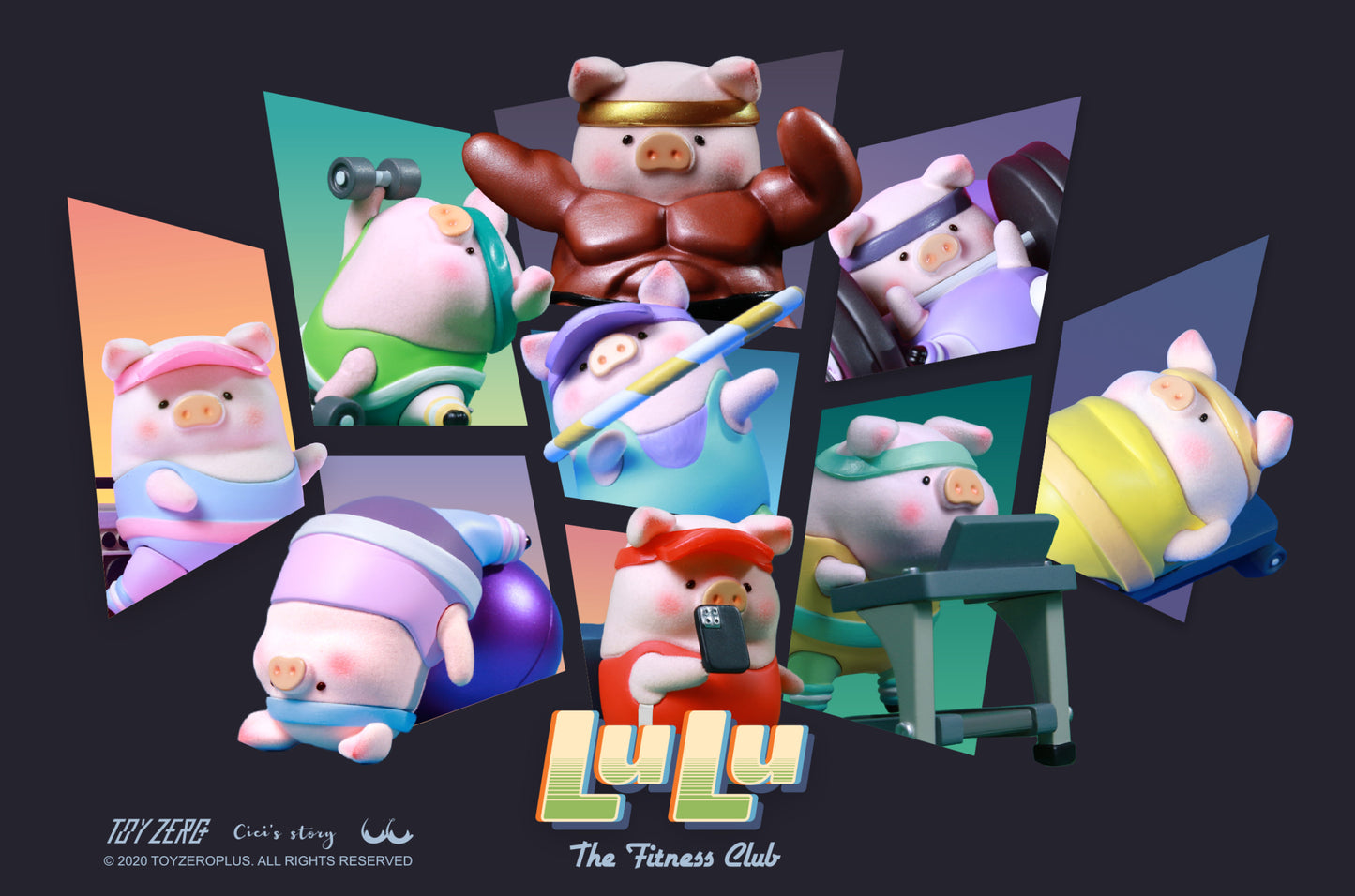 LuLu the Piggy - Fitness Club Series (Blind Box)