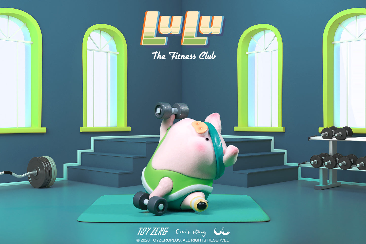 LuLu the Piggy - Fitness Club Series (Blind Box)