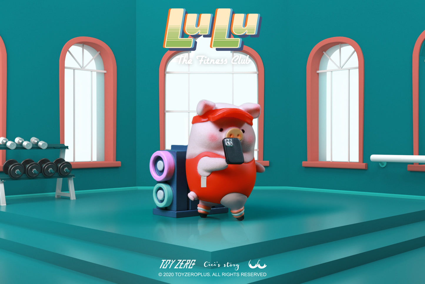 LuLu the Piggy - Fitness Club Series (Blind Box)