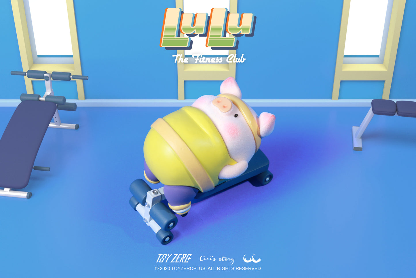 LuLu the Piggy - Fitness Club Series (Blind Box)