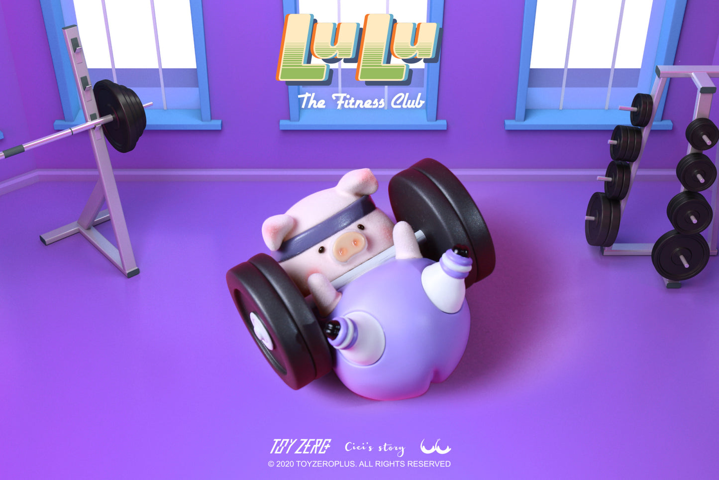 LuLu the Piggy - Fitness Club Series (Blind Box)