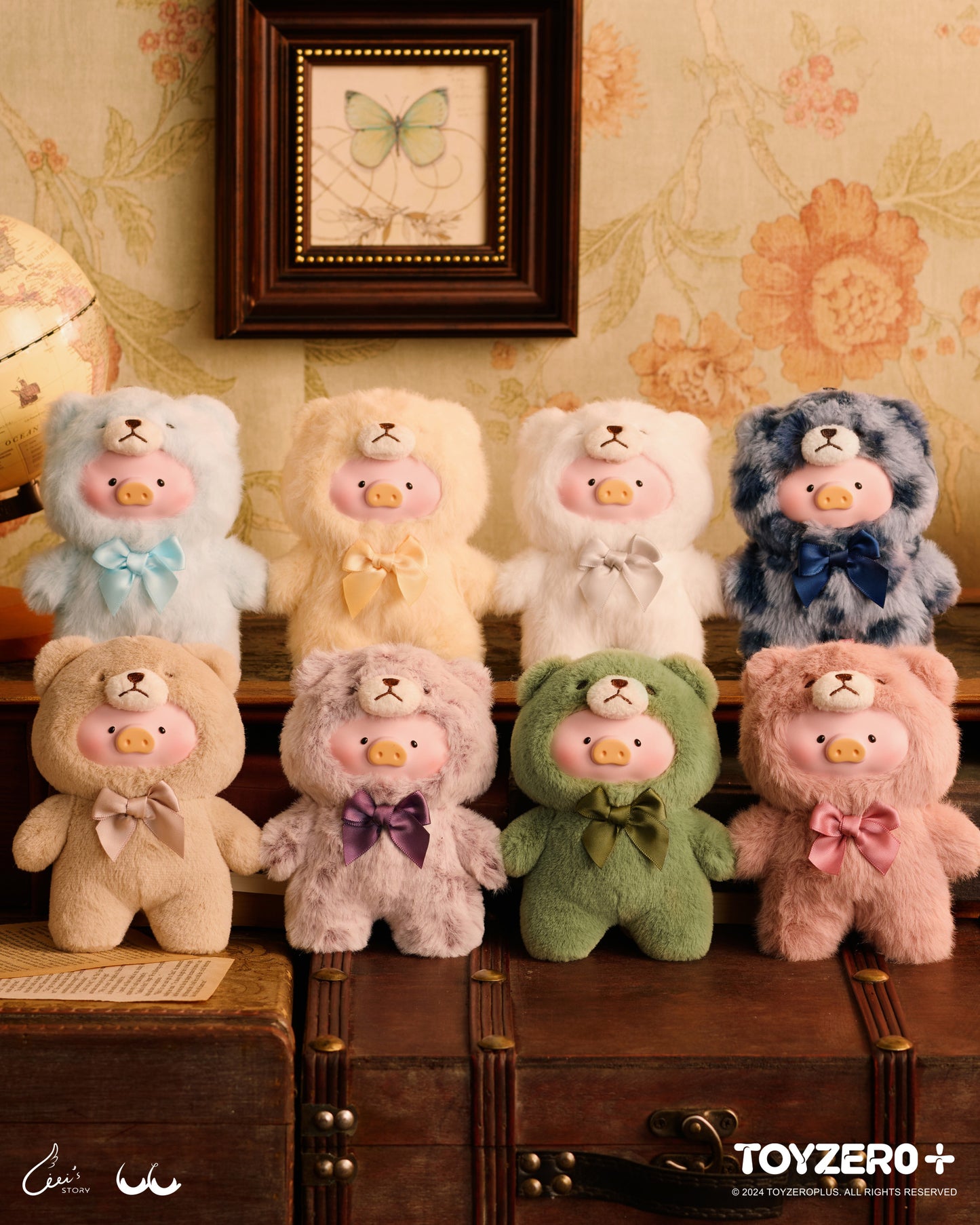 Lulu the Piggy Vintage Teddy Series