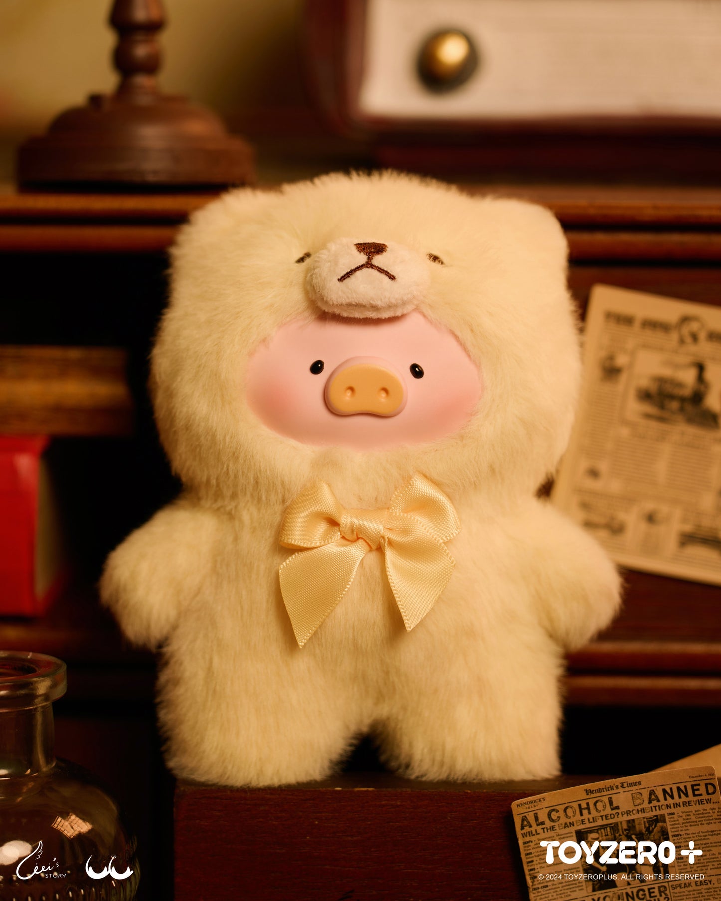 Lulu the Piggy Vintage Teddy Series