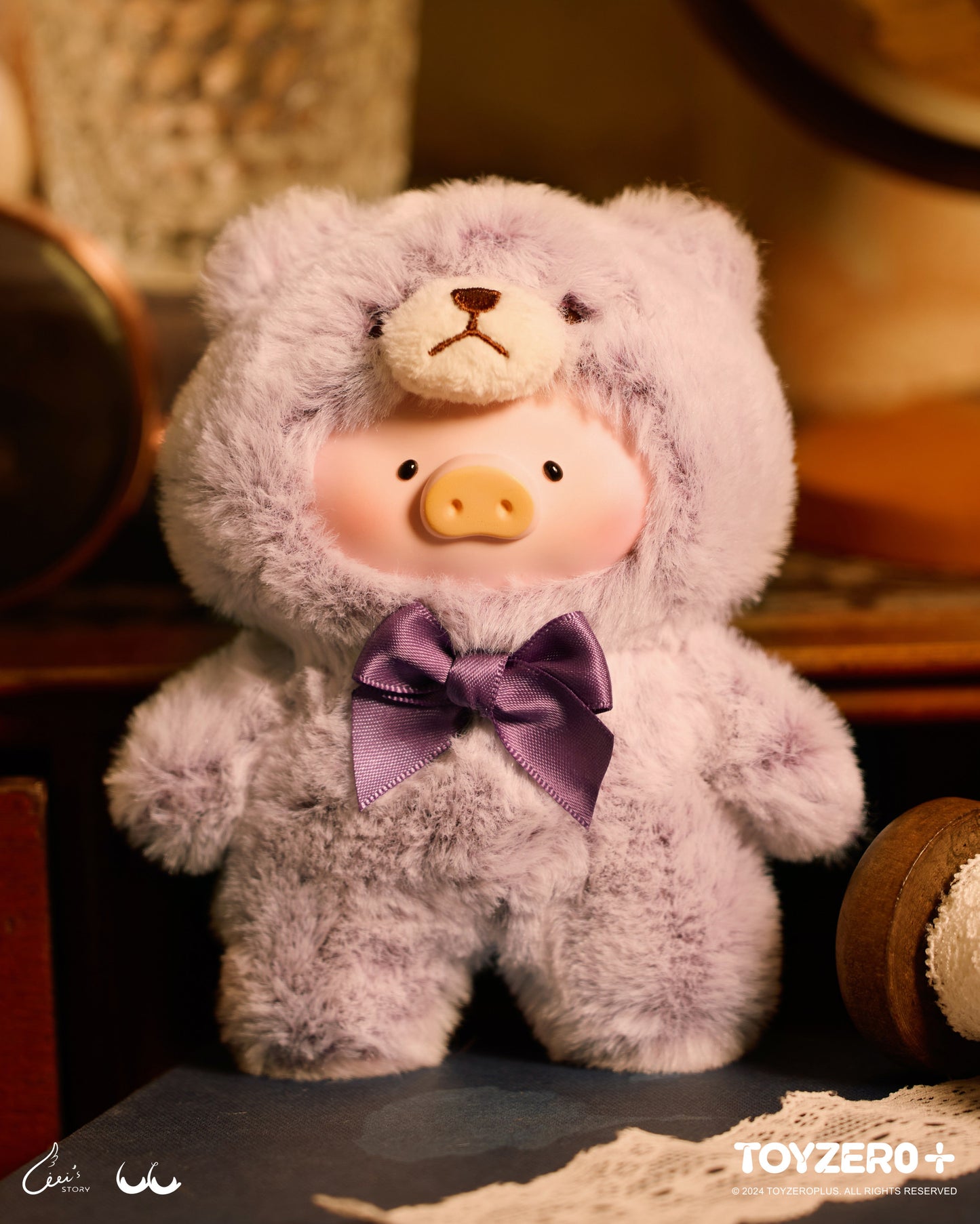 Lulu the Piggy Vintage Teddy Series
