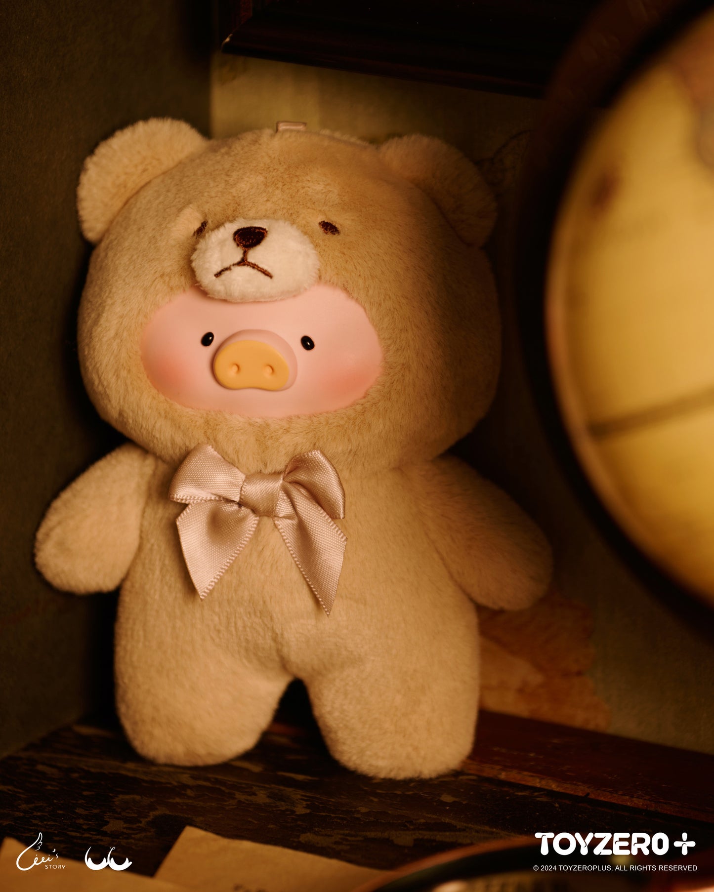 Lulu the Piggy Vintage Teddy Series