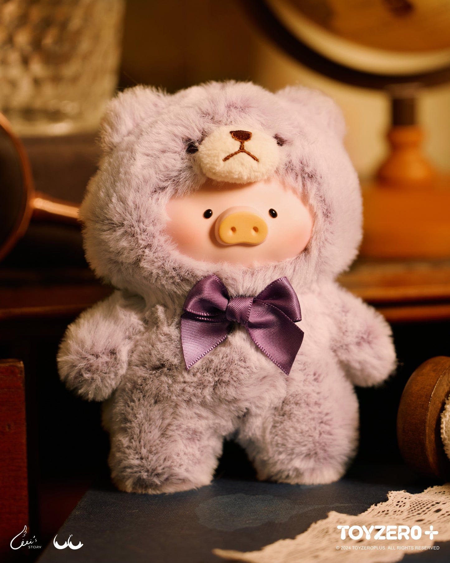 Lulu the Piggy Vintage Teddy Series