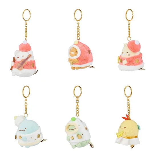 Sumikkogurashi Musical Christmas Blind Box Keychain Plush