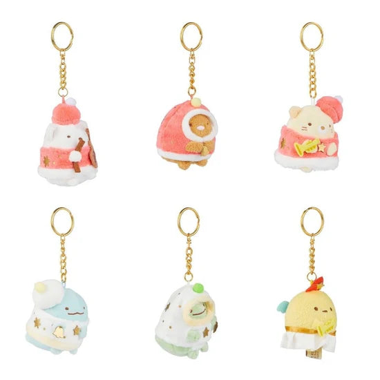 Sumikkogurashi Musical Christmas Blind Box Keychain Plush