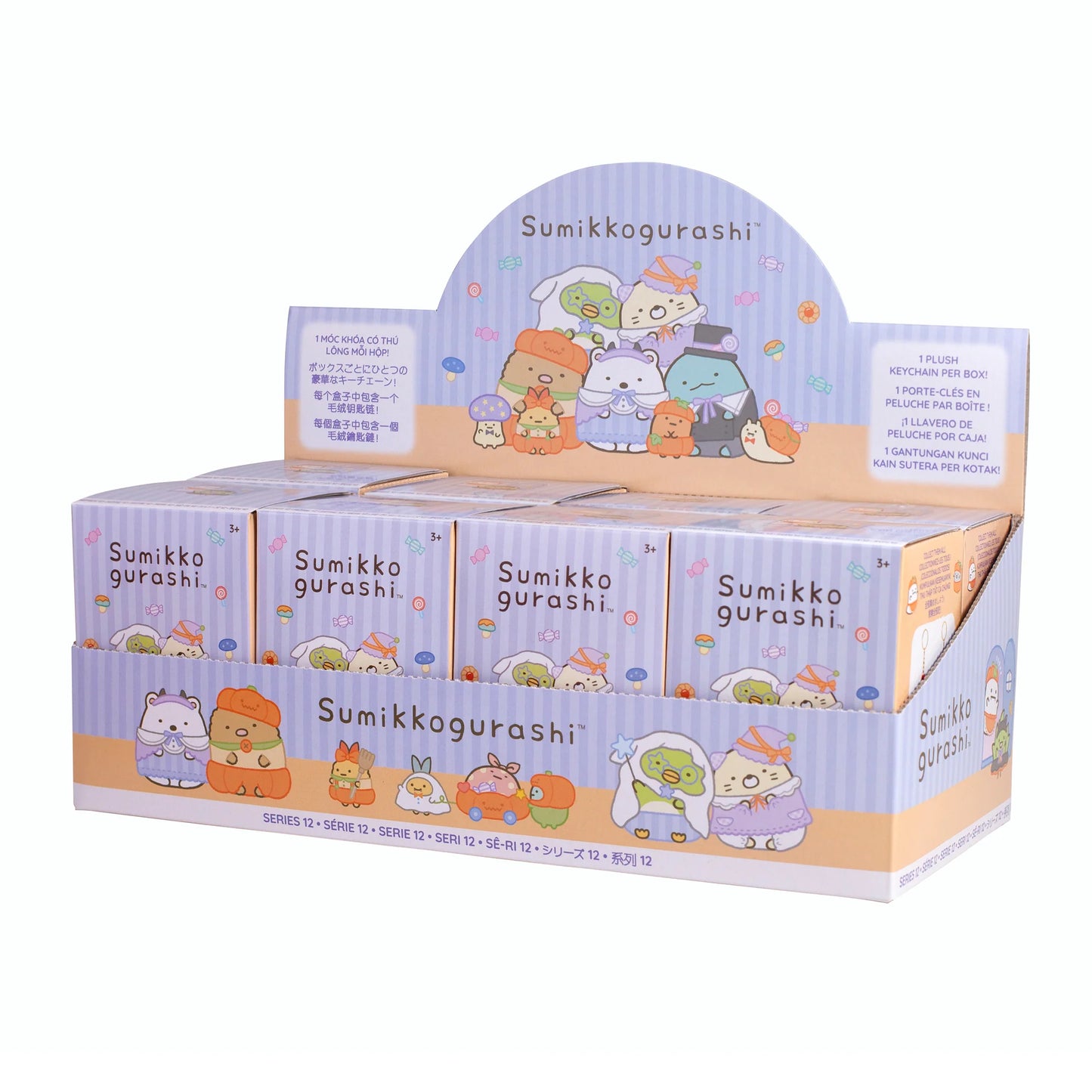 Sumikkogurashi San-X Original Halloween Blind Box Keychain Plush