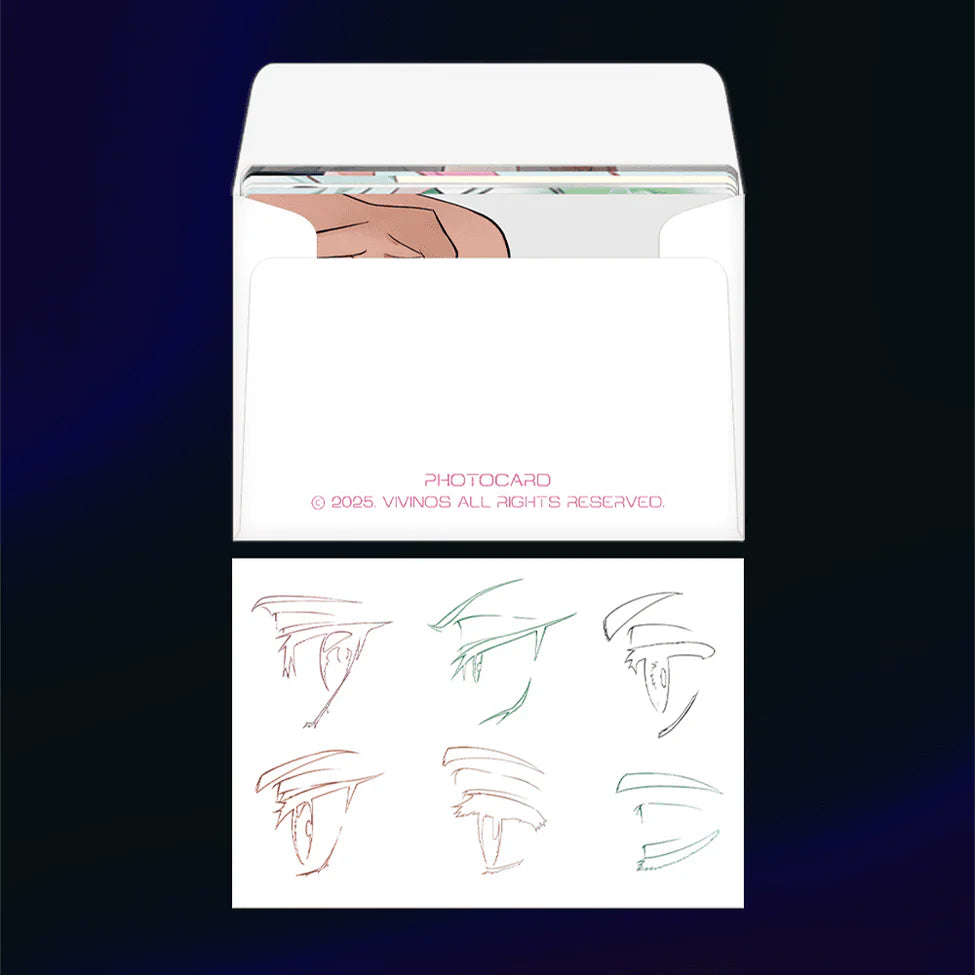Alien Stage Idol Photocard Set (6 cards)