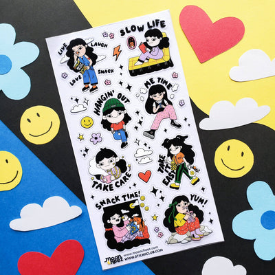 Take It Easy Sticker Sheet