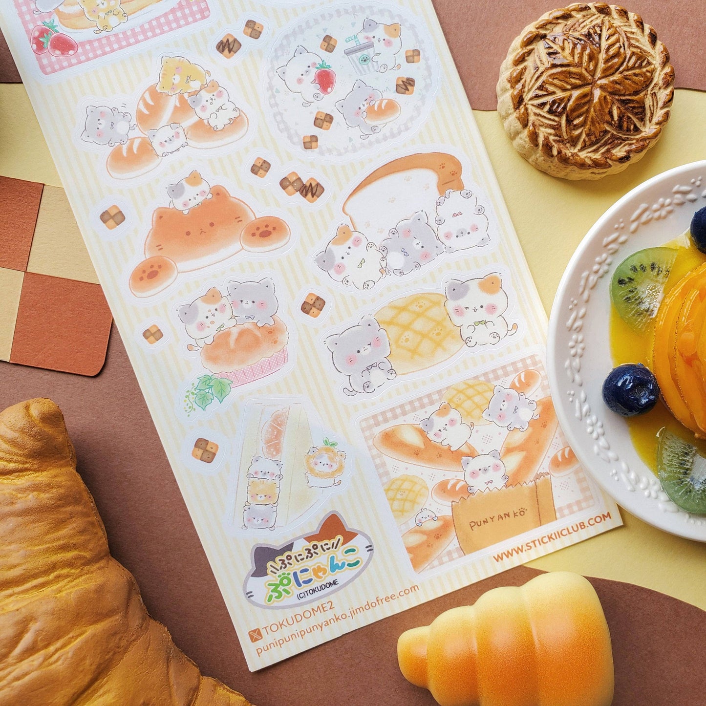 Meowgical Bakery Sticker Sheet