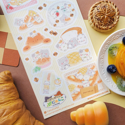 Meowgical Bakery Sticker Sheet