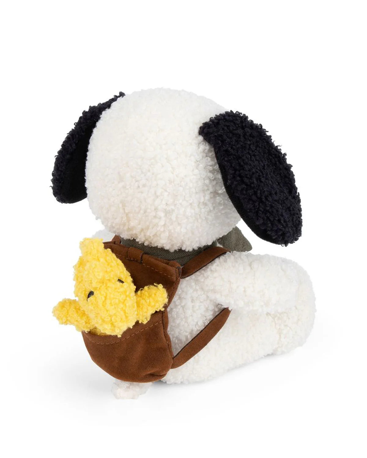 Bon Ton Toys Plush PEANUTS SNOOPY with Woodstock in Backpack 8"