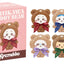 Chiikawa Kiramekko Sweet Teddy Bear Plush Blind Box