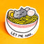 Let Me Nap Cat Sticker