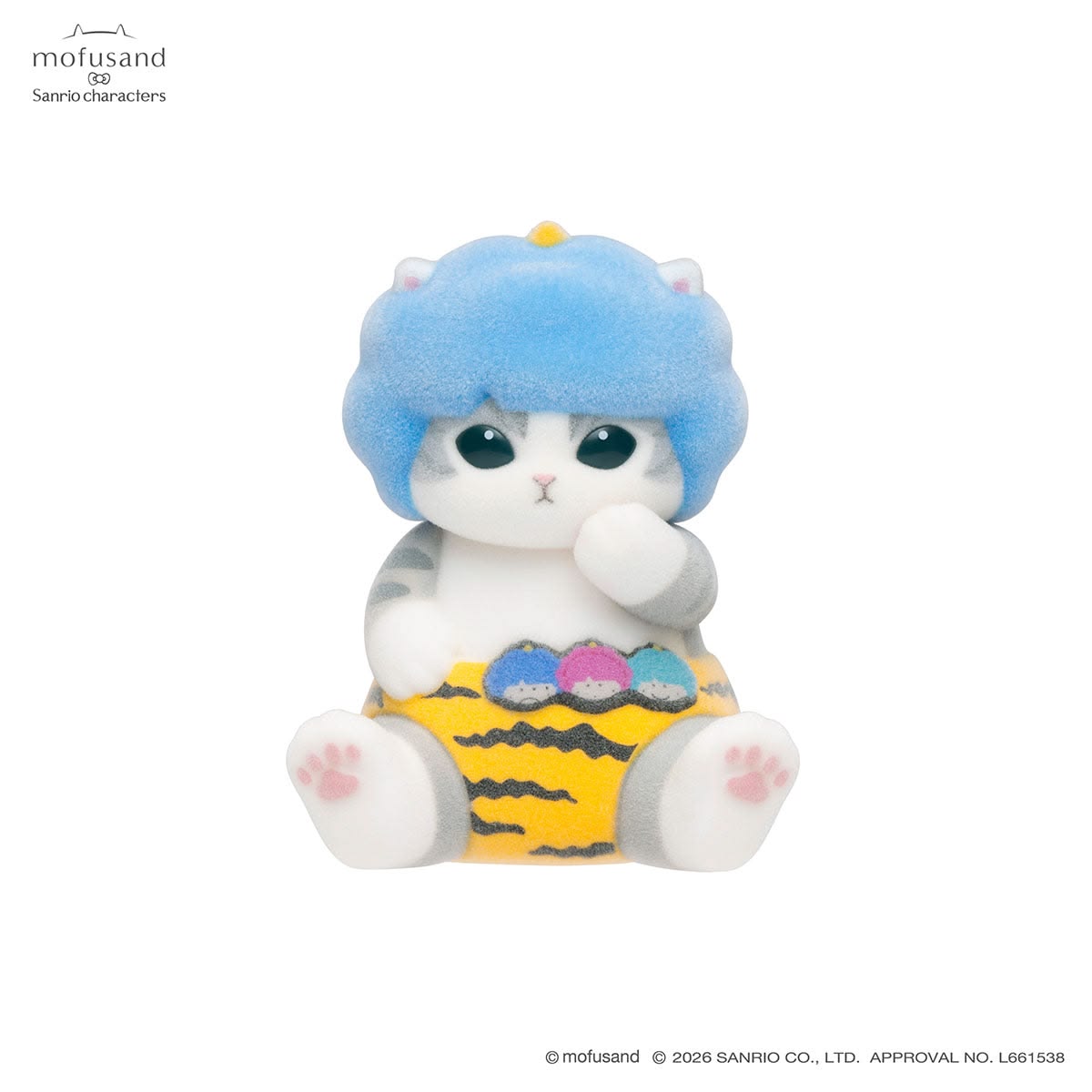 mofusand x Sanrio Characters Fluffy Flock Figure Collection Vol. 1