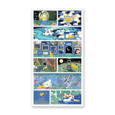 Stardog’s Stellar Adventures Sticker Sheet