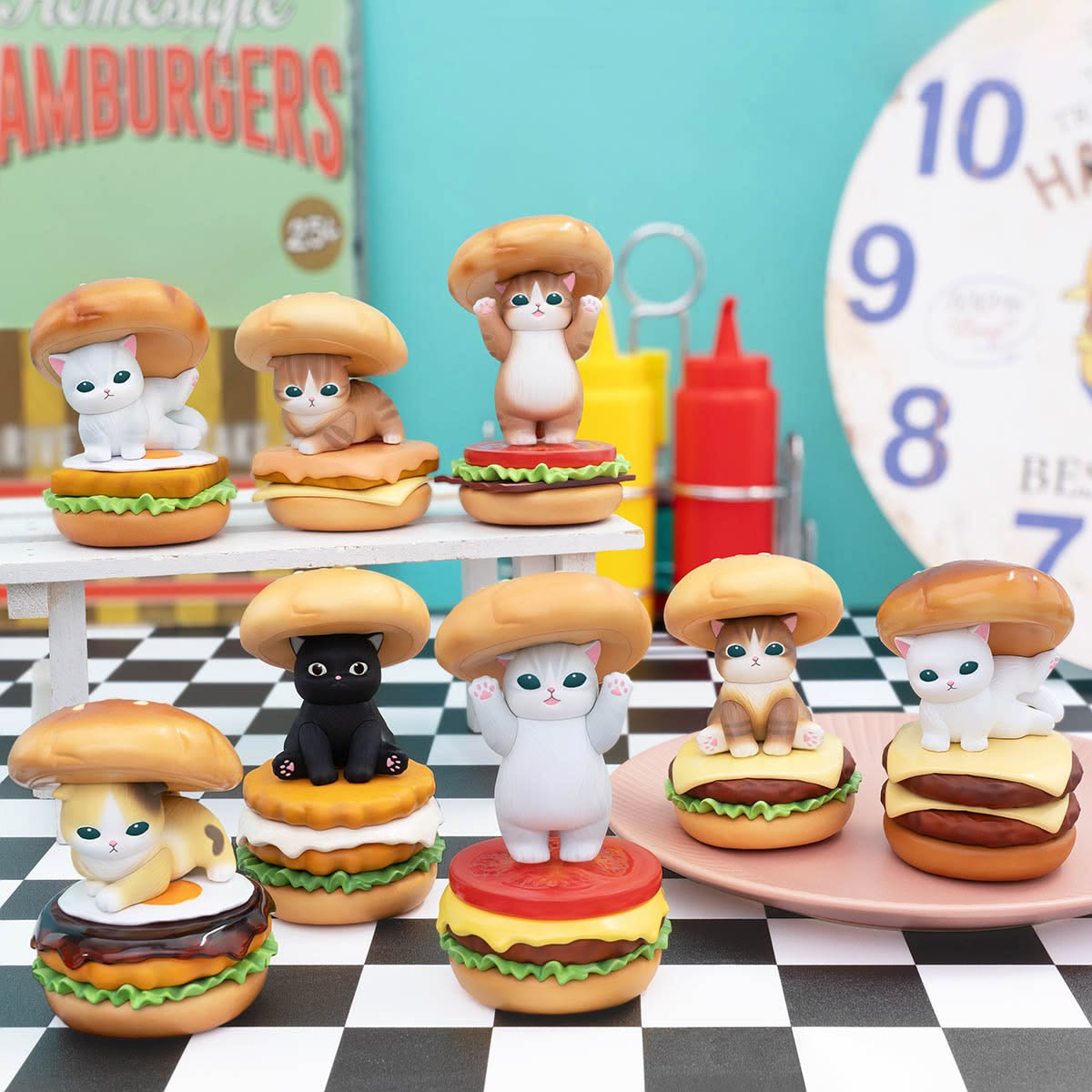mofusand GPS BOX Hamburger Meow